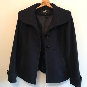 Navy Wool Waist Coat Size M